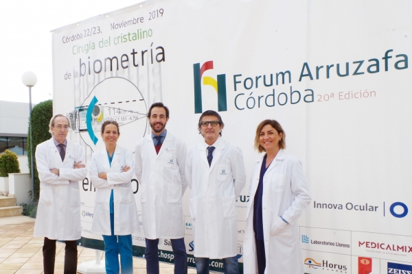 Forum Arruzafa 2019 reúne a medio millar de expertos en oftalmología en su vigésimo aniversario